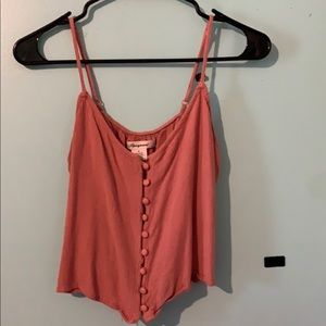Passport blush tank top